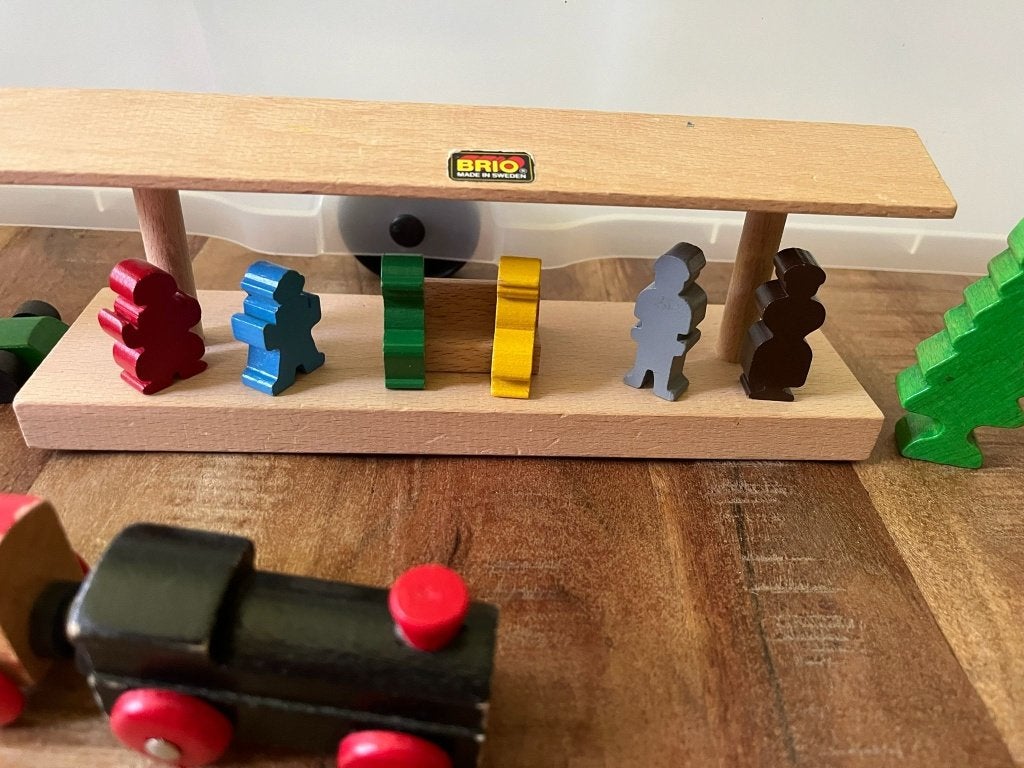 Brio houten trein., Ophalen of Verzenden, Gebruikt, Rij- of Hobbelspeelgoed