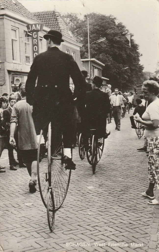 SCHAGEN ANTIEKE FIETS JAREN 70 GLANZENDE ZEER MOOIE  KN763, Verzenden, 1960 tot 1980, Gelopen