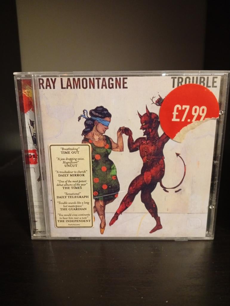 Ray LaMontagne - Trouble CD, Ophalen of Verzenden, Zo goed als nieuw