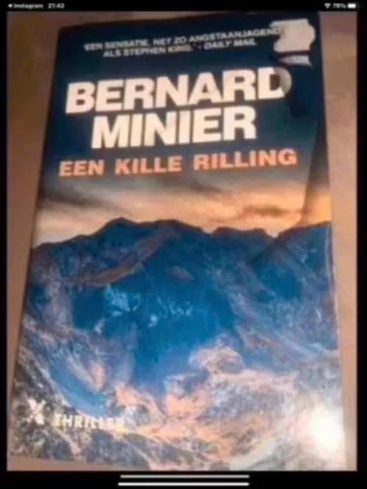 Bernard Minier - Een Kille Rilling (Thriller), Boeken, Gelezen, Europa overig, Bernard Minier, Ophalen of Verzenden