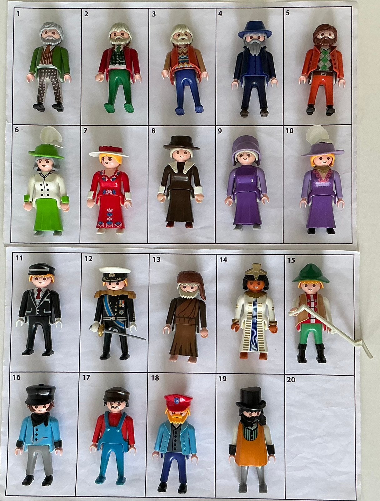 Playmobil diverse poppetjes o.a. opa en oma, Kinderen en Baby's, Speelgoed | Playmobil, Ophalen of Verzenden, Gebruikt, Losse onderdelen