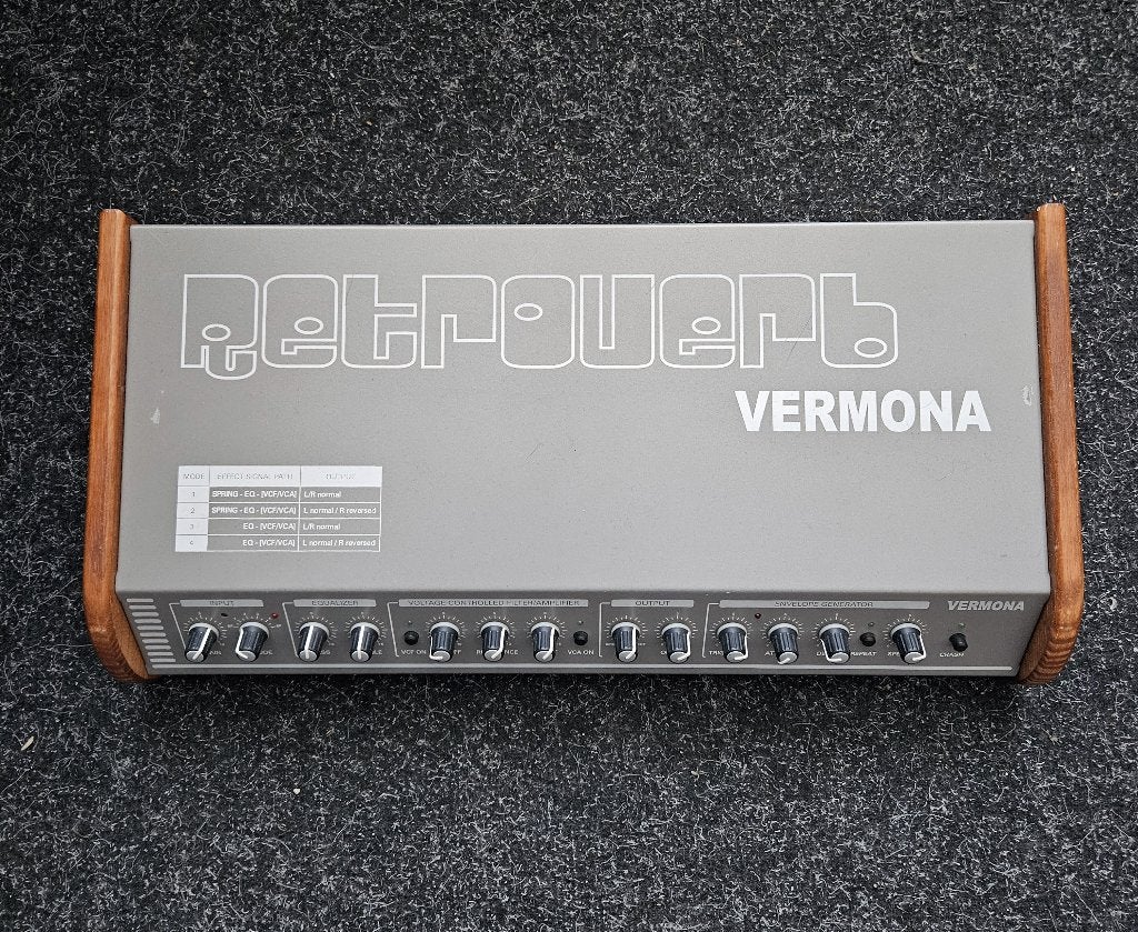 Vermona Retroverb, Ophalen of Verzenden, Zo goed als nieuw, Reverb