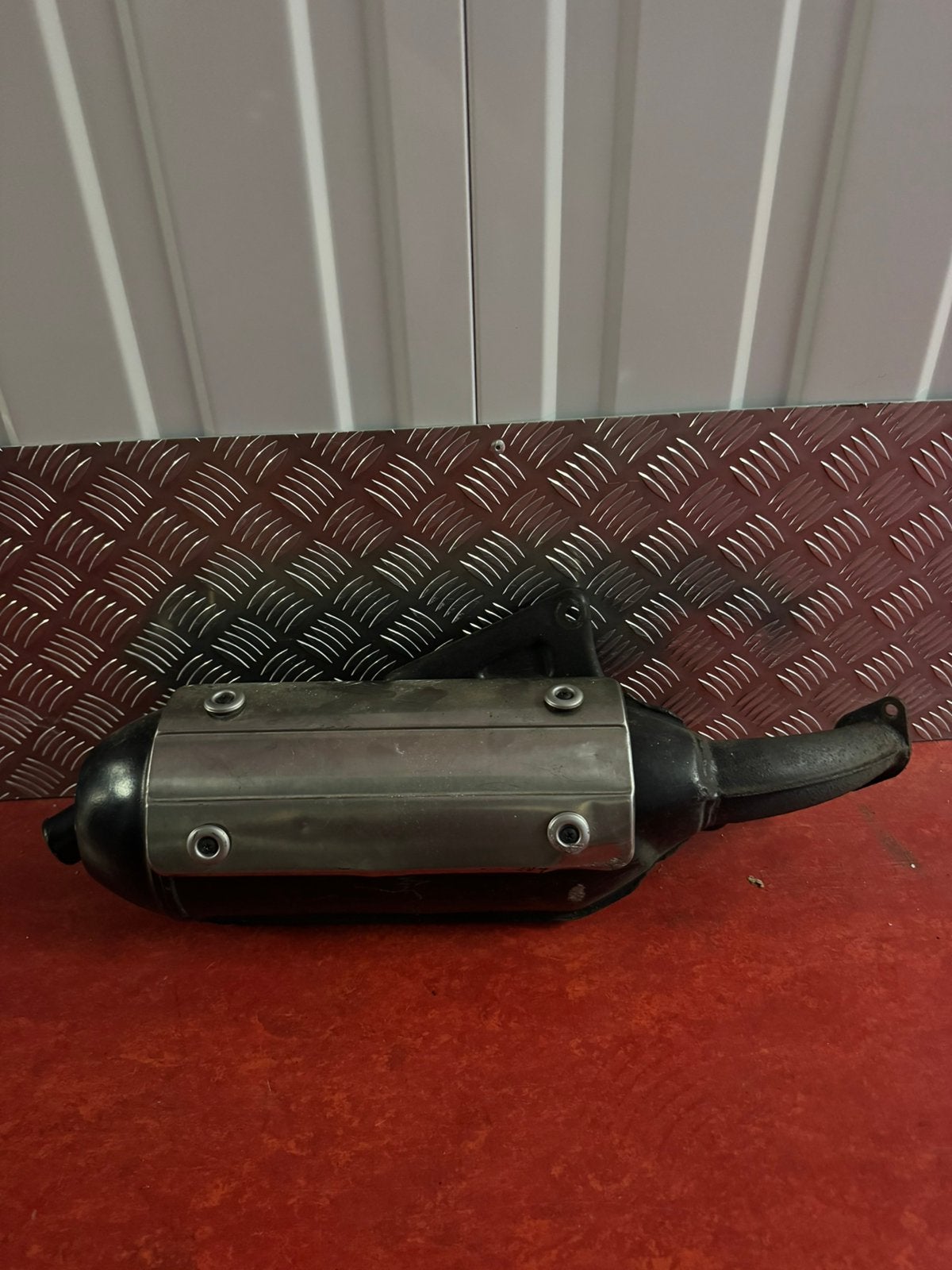 Piaggio sm06 uitlaat 125cc 180cc, Fietsen en Brommers, Brommeronderdelen | Scooters, Ophalen, Zo goed als nieuw, Uitlaat, Piaggio
