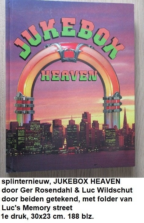 JUKEBOX HEAVEN, nieuw boekwerk met handtekeningen, Ophalen of Verzenden, Nieuw, 1950 tot 1960, Overige merken
