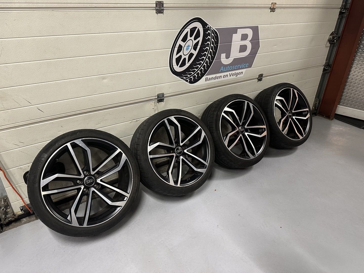 19inch Originele Audi VW RS-line Velgen set! 5x112 A merk ba, 19 inch, -, -, Banden en Velgen