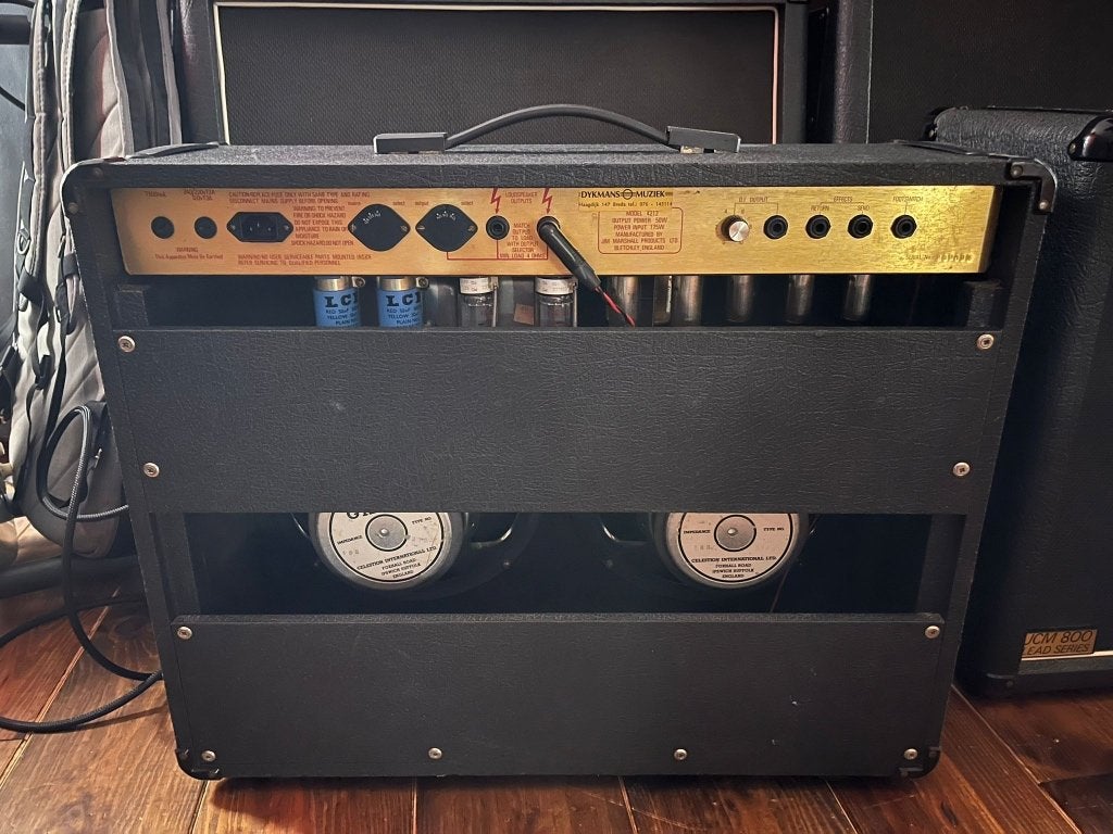 Marshall JCM800 4212 50W 2x12 – 1989 – nieuwe buizen, Ophalen, Gebruikt, Gitaar, 50 tot 100 watt