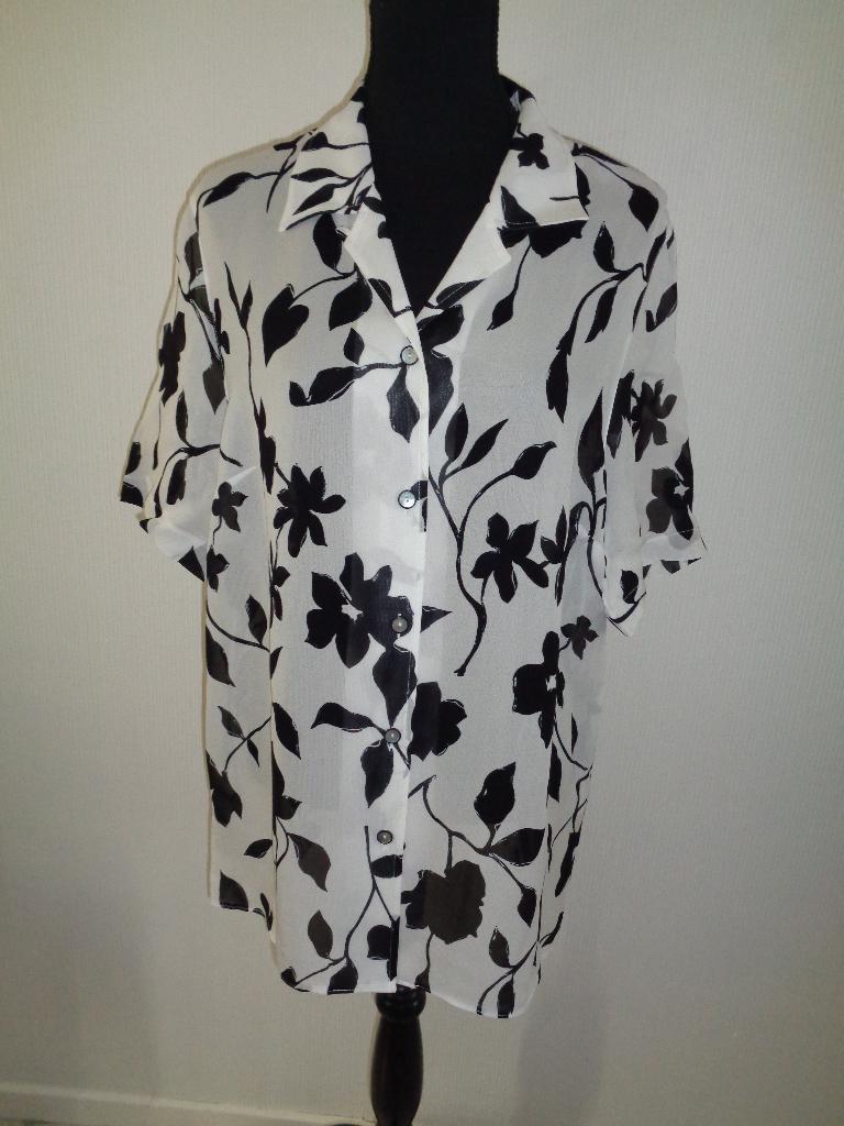 erfo valt als XL oksel tot oksel 60 cm-100% viscose, Kleding | Dames, Blouses en Tunieken, Erfo, Ophalen of Verzenden, Zo goed als nieuw