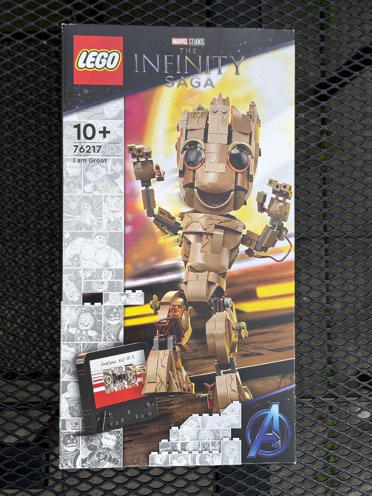 LEGO Marvel 76217 I Am Groot, Marvel, Lego, Ophalen of Verzenden, Zo goed als nieuw