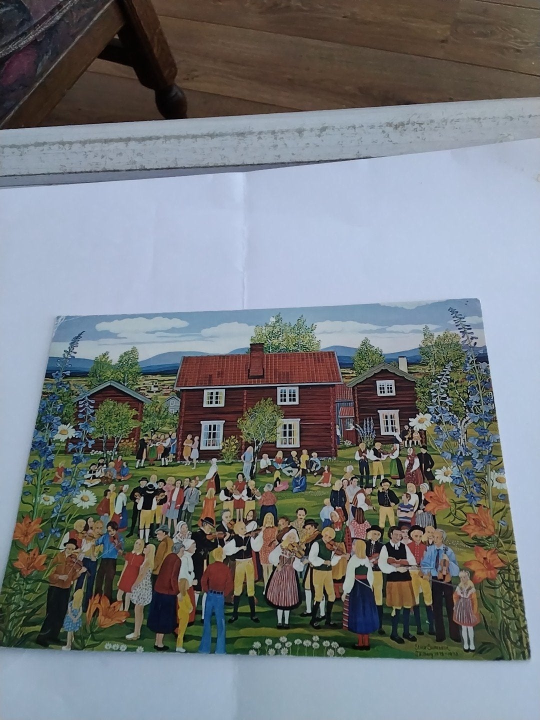 Stena Sunesson Folk Muzikale Bijeenkomst Ansichtkaart, Ophalen of Verzenden, 1960 tot 1980, Gelopen, Muziek