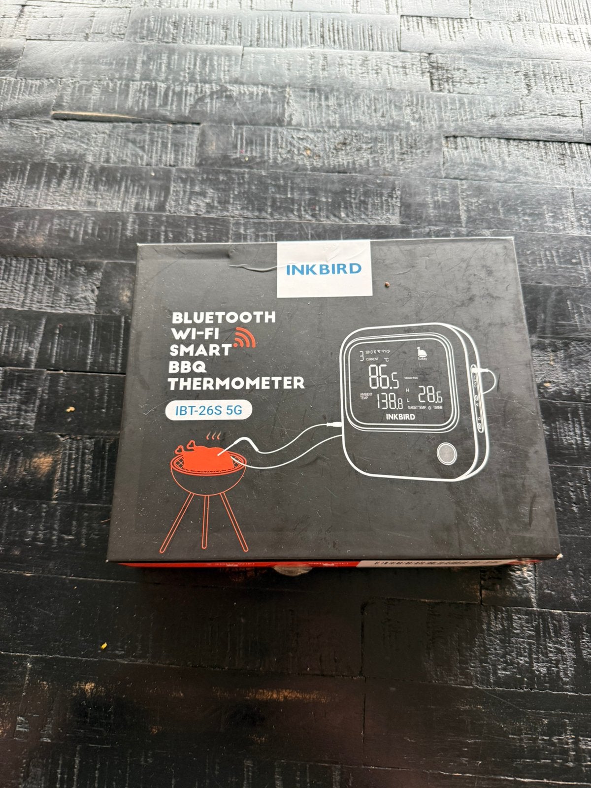 Inkbird bluetooth wifi thermometer bbq kamado, Tuin en Terras, Barbecue-accessoires, Ophalen, Zo goed als nieuw