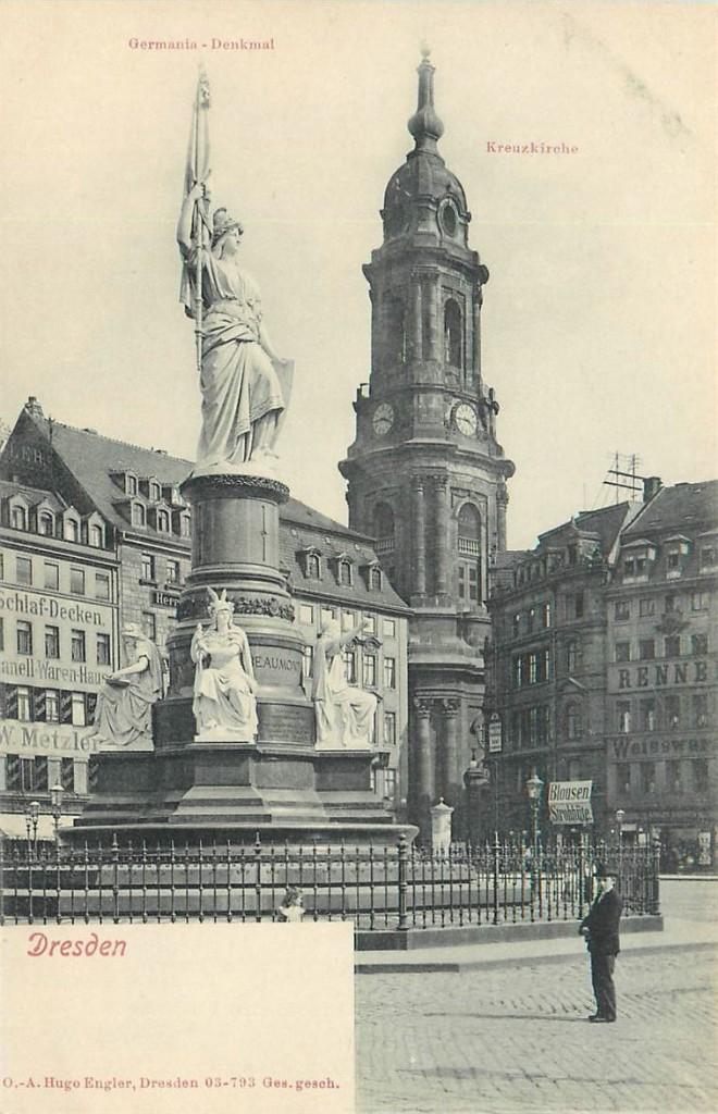 701-295-033 Dresden, Verzenden, Voor 1920, Duitsland
