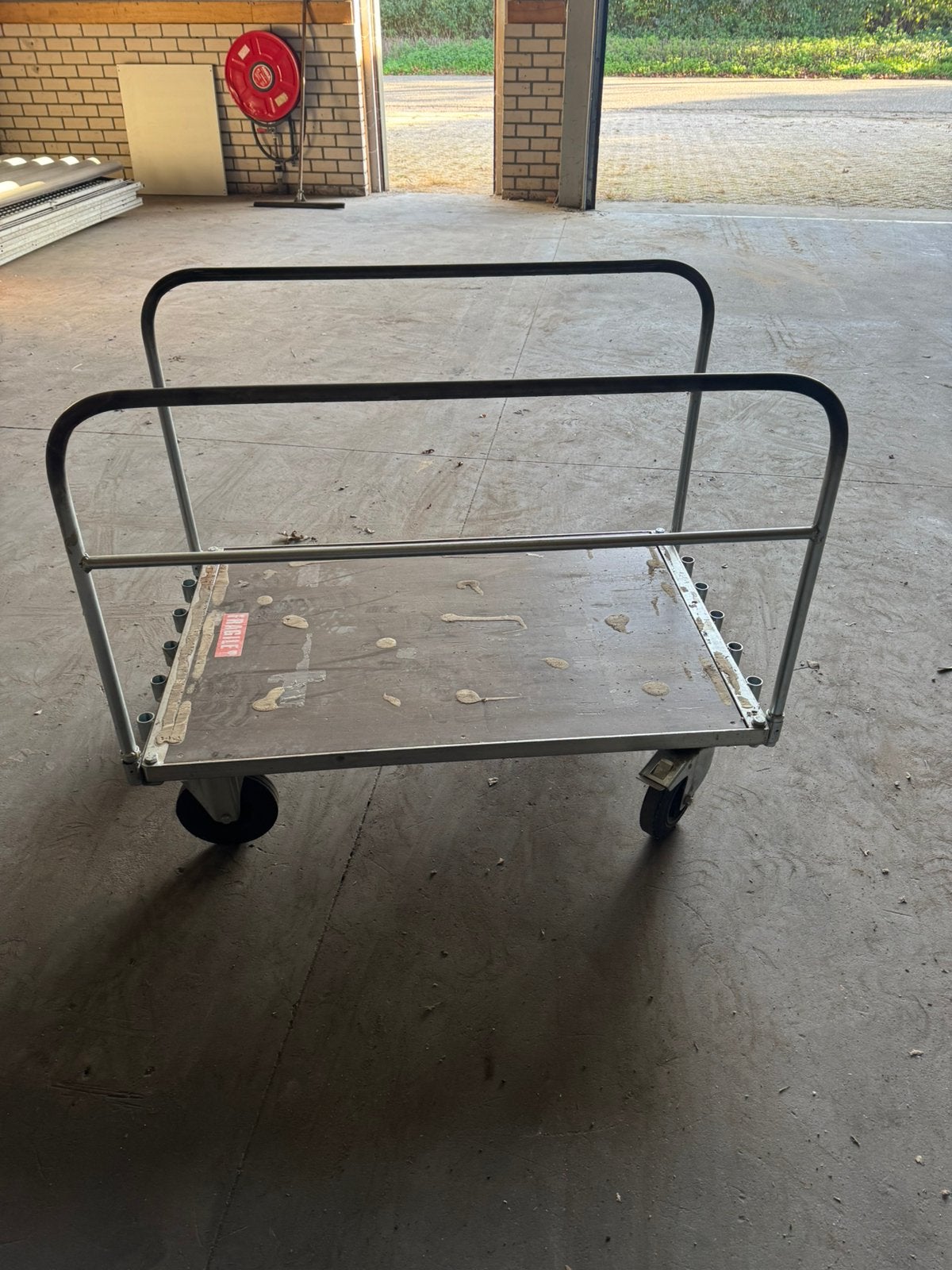 Verrijdbaar karretje, 100 liter of meer, Ophalen, Gebruikt, Transportkar