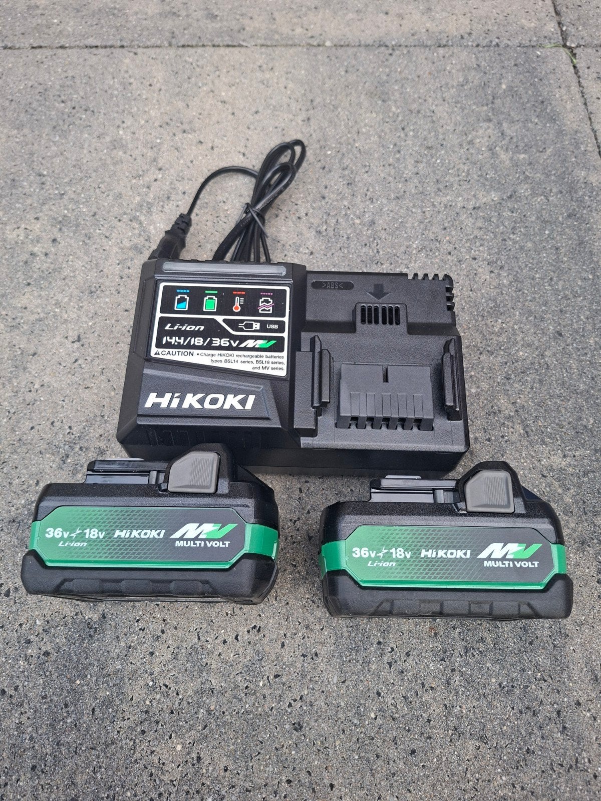 HiKoki accu's en oplader multivolt 36V/18V, Doe-het-zelf en Verbouw, Gereedschap | Boormachines, Ophalen of Verzenden, Nieuw, Overige typen