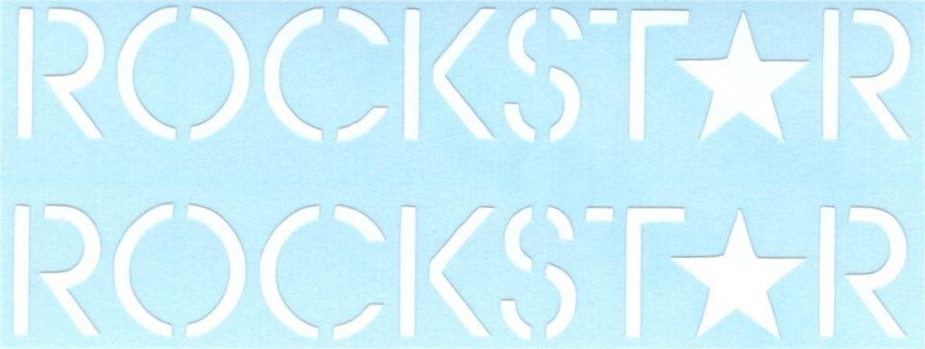 Rockstar sticker set #8, Motoren, Verzenden