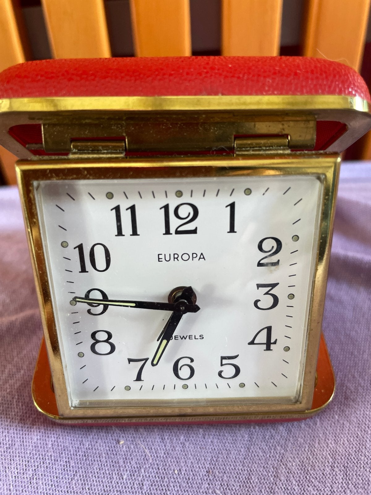 Vintage Europa reiswekker - Werkend, Ophalen of Verzenden