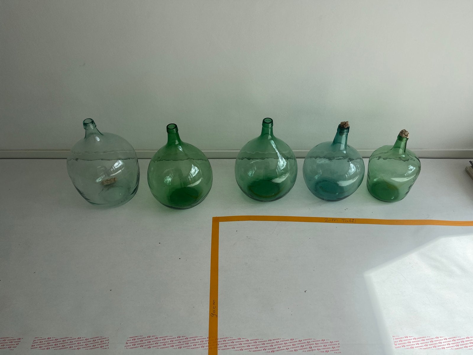 Vintage Viresa & Levante Wijnvazen - Set van 5, Ophalen