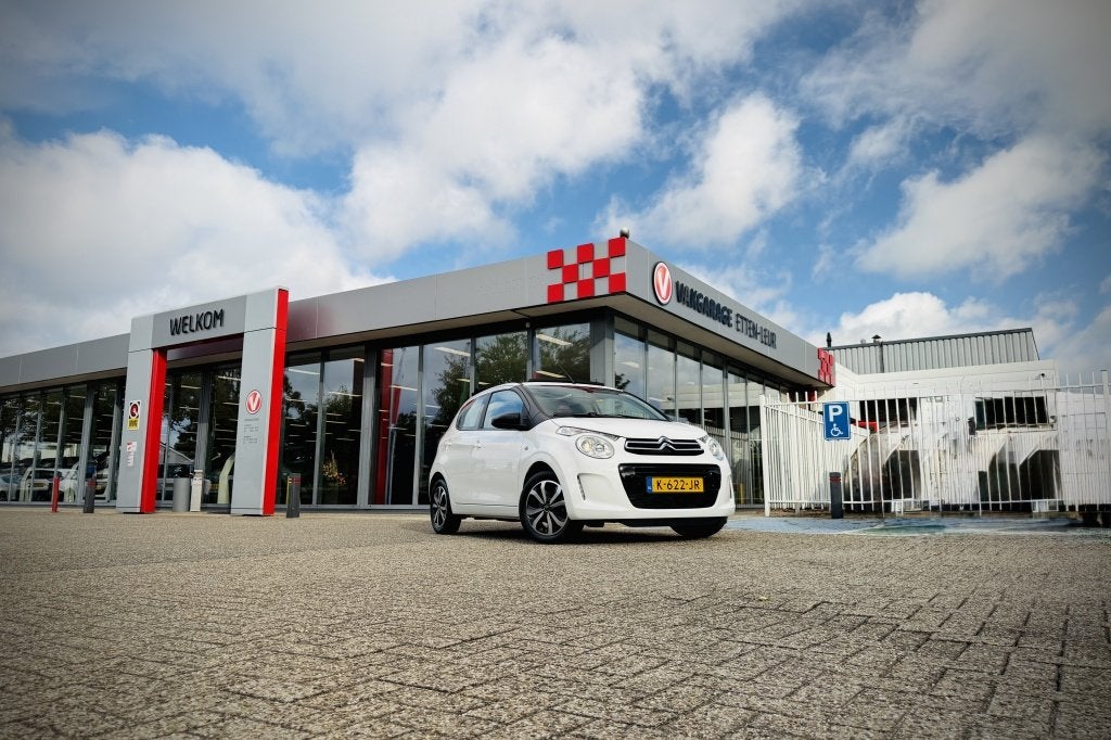 Citroën C1 1.0 VTi AirScape Shine | CAMERA | CARPLAY + ANDR, Auto's, Startonderbreker, 12 maanden, Stof, Gebruikt