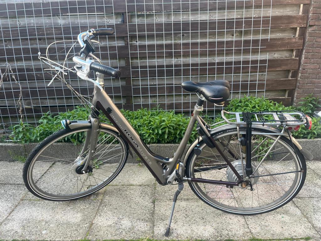 Koga Miyata damesfiets, Fietsen en Brommers, Elektrische fietsen, Overige merken, Ophalen of Verzenden, Zo goed als nieuw, 55 tot 59 cm