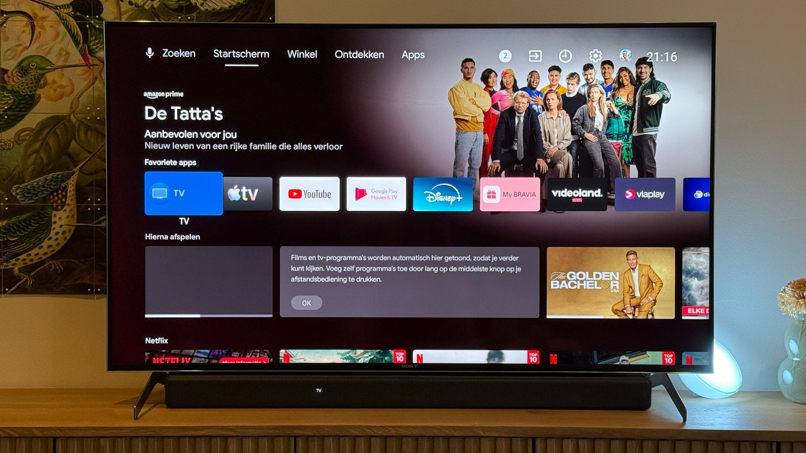 Sony KD-55XH9299 4K Smart TV 55 inch - Perfect voor Gaming!, Audio, Tv en Foto, Televisies, Zo goed als nieuw, LED, 100 cm of meer