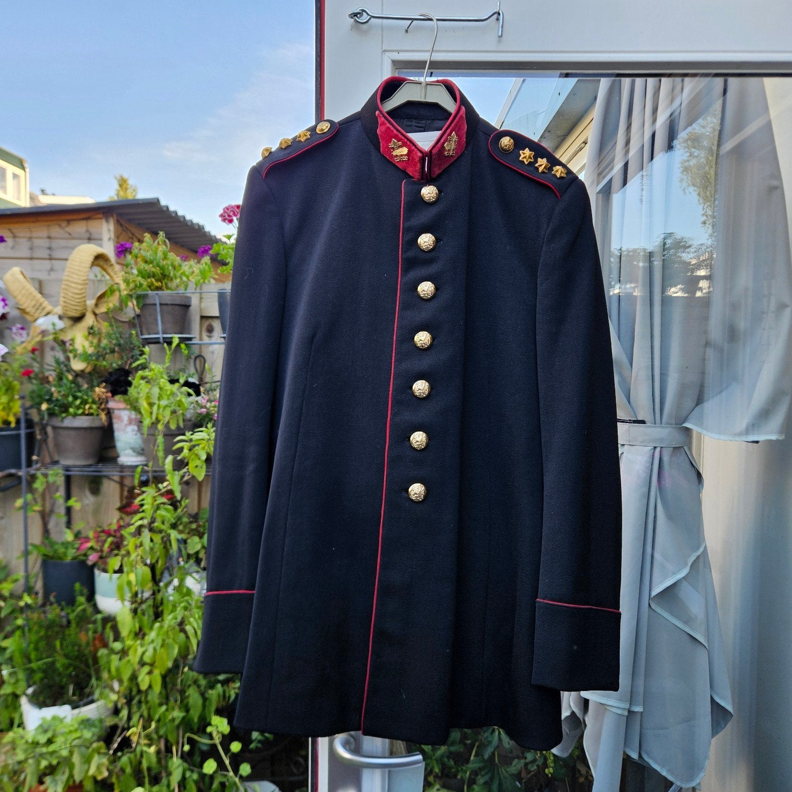Militair uniform Regiment Intendancetroepen  ceremonieel te, Ophalen of Verzenden, Landmacht, Nederland, Kleding of Schoenen