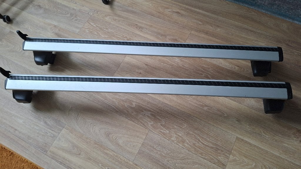 Originele Nissan Leaf dakdragers, Auto diversen, Dakdragers, Ophalen, Zo goed als nieuw