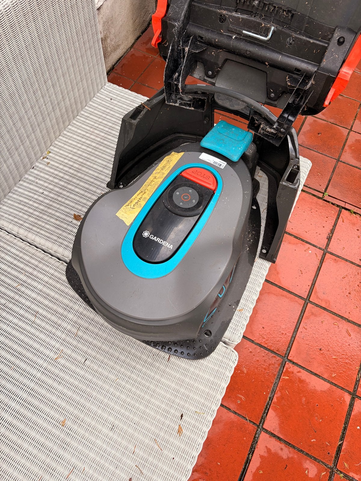 Gardena sileno minimo 250 Robotmaaier - Gebruikt, Ophalen of Verzenden, Gebruikt, 20 tot 25 cm, Bestuurbaar via app
