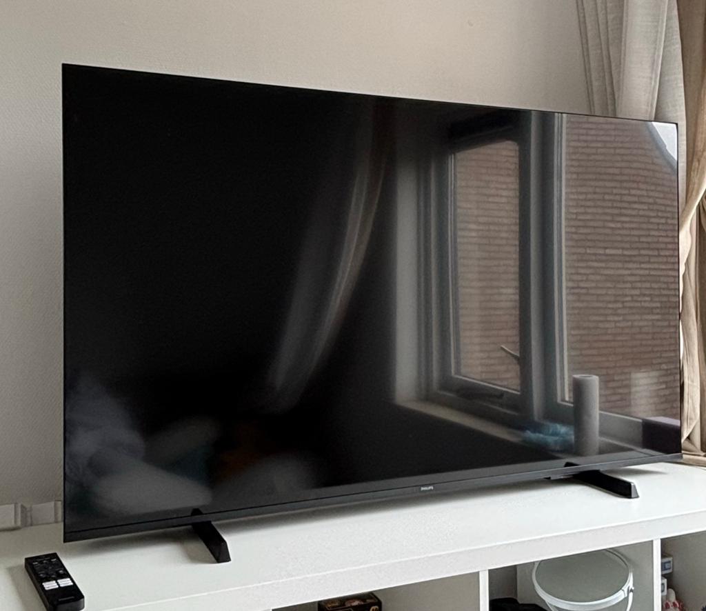 55- inch Philips TV met ambilight, Ophalen, Philips, Gebruikt, 50 Hz