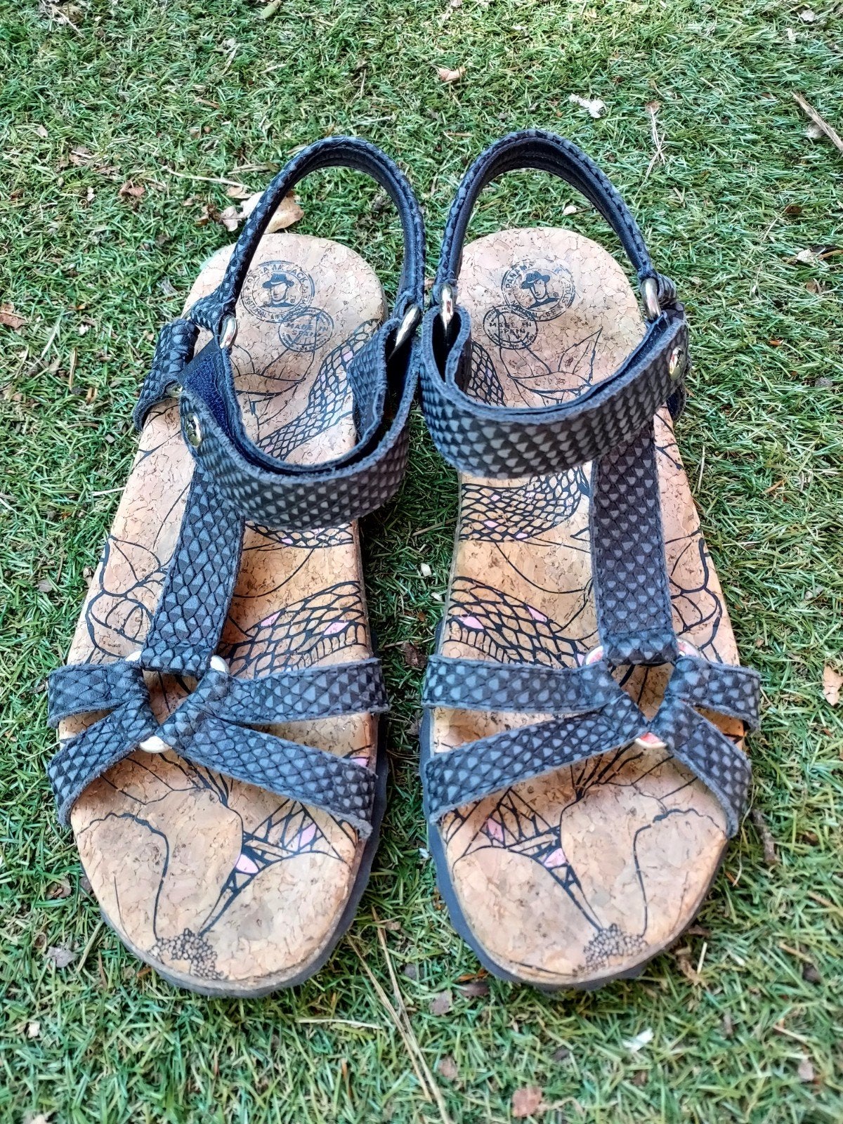 Panama Jack Caribel sandalen maat 37 - Zo goed als nieuw, Blauw, Panama Jack, Gedragen, Sandalen of Muiltjes