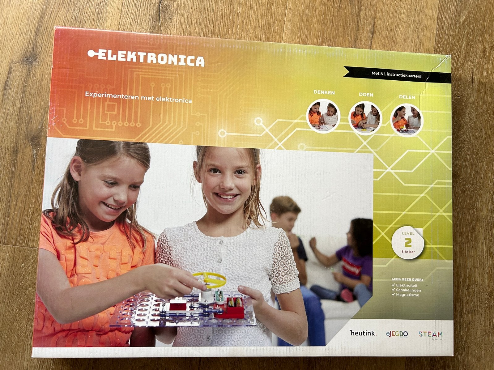 Heutink Elektronica Experimenteerdoos - Niveau 2, Ophalen of Verzenden, Zo goed als nieuw, Elektronica