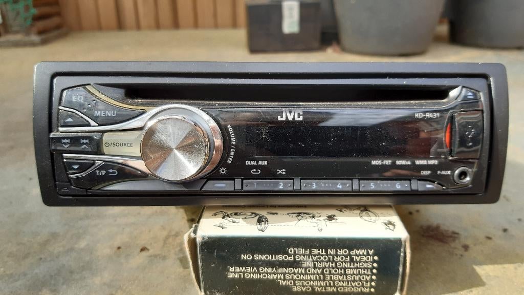 Te koop JVC autoradio, Ophalen of Verzenden, Zo goed als nieuw