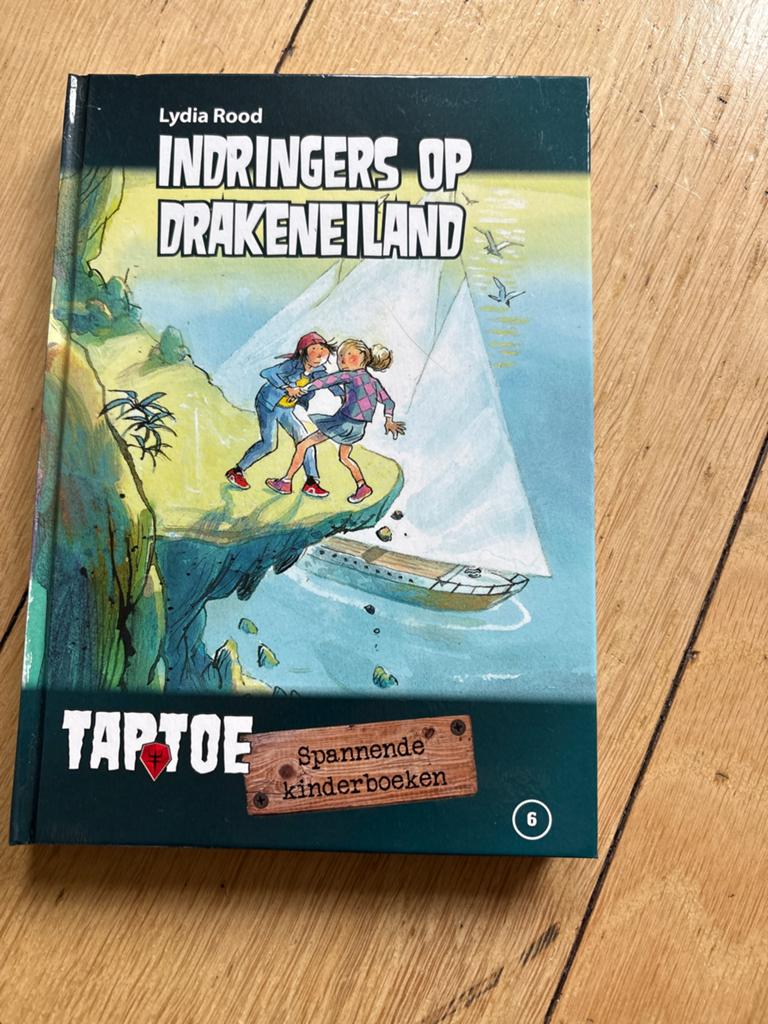 Indringers op DrakenEiland - Lydia Rood (Taptoe), Ophalen of Verzenden, Zo goed als nieuw, Fictie algemeen