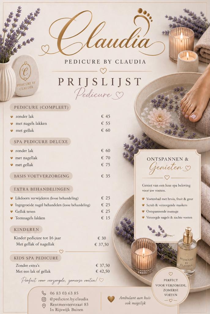 Pedicure behandeling