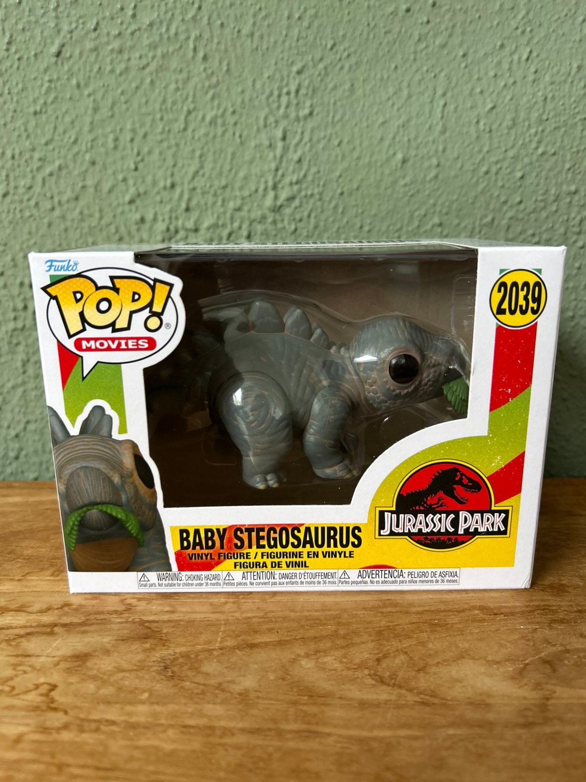 Funko Pop Jurassic Park Baby Stegosaurus #2039, Verzamelen, Ophalen of Verzenden, Zo goed als nieuw