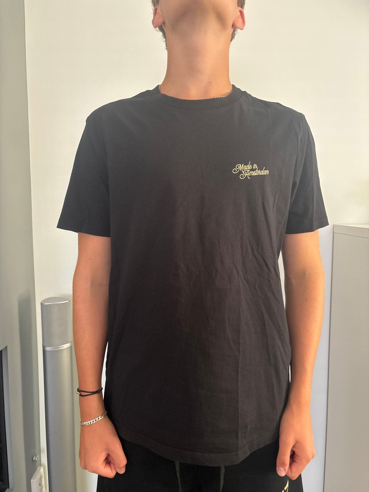 Zwart Nuff Said T-shirt - Maat L, Ophalen, Gedragen, Maat 52/54 (L), Zwart