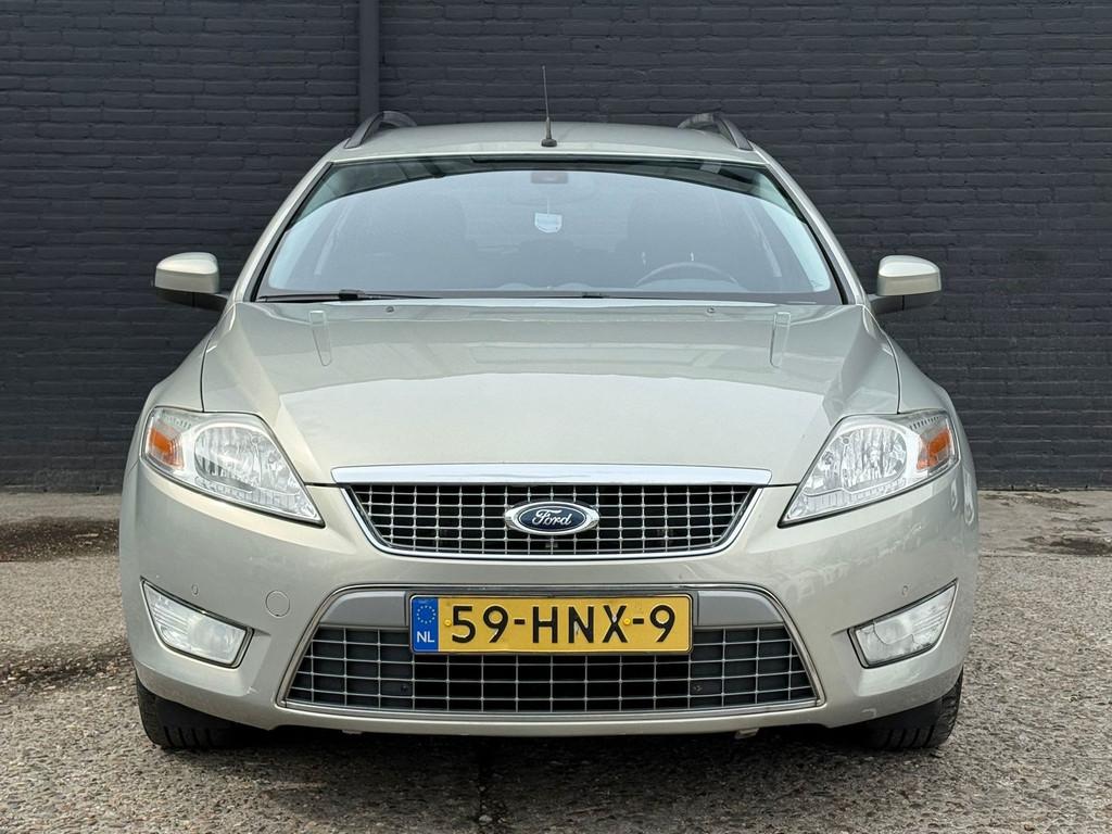 Ford Mondeo Wagon 2.0-16V Titanium AIRCO | CRUISE | TREKHAAK, Stof, Gebruikt, Origineel Nederlands, Handgeschakeld