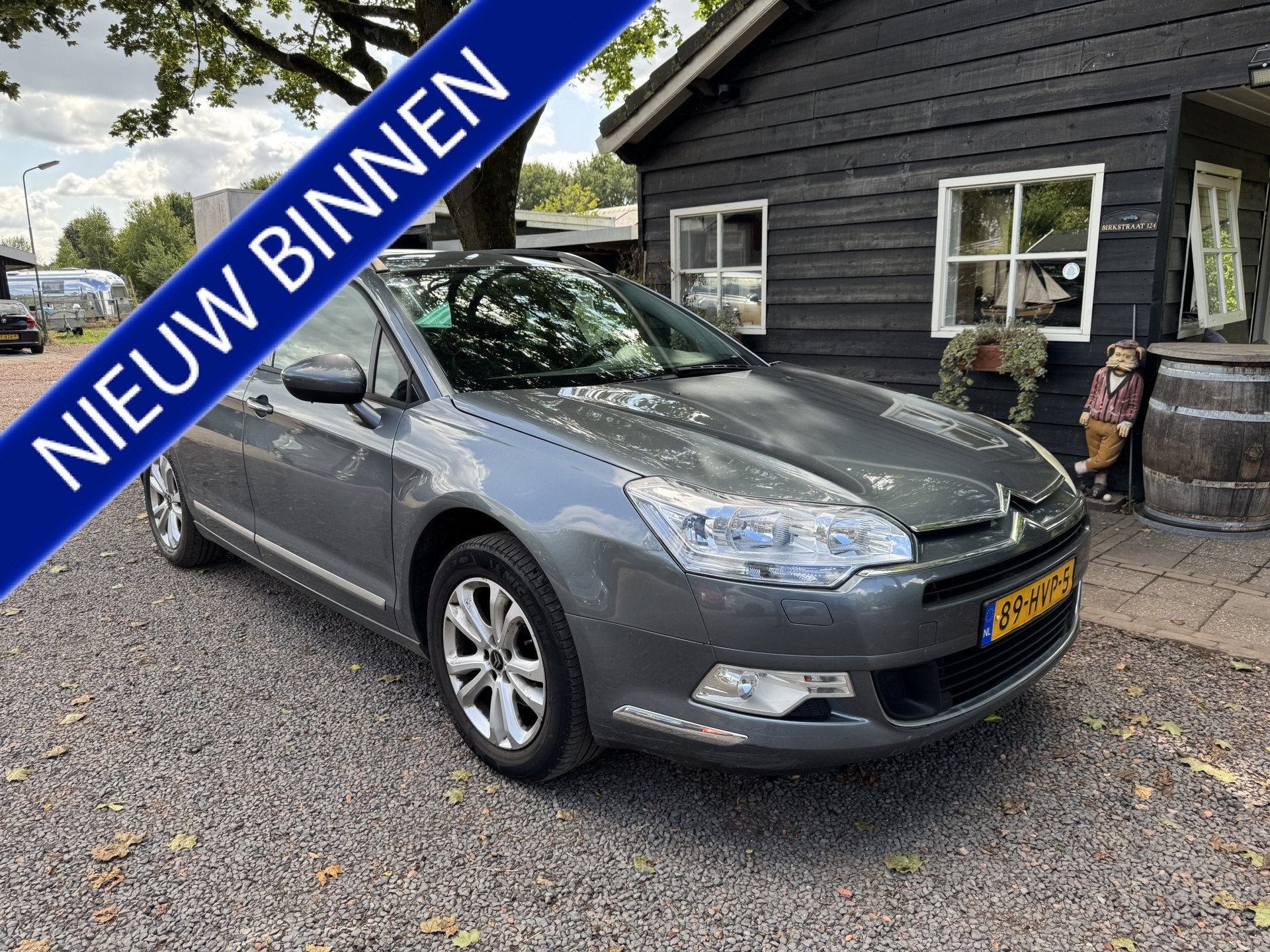 Citroën C5 Tourer 2.0 16V Automaat Ligne Busn. G3, Auto's, Citroën, 1644 kg, 4 cilinders, Parkeersensor, Leder en Stof