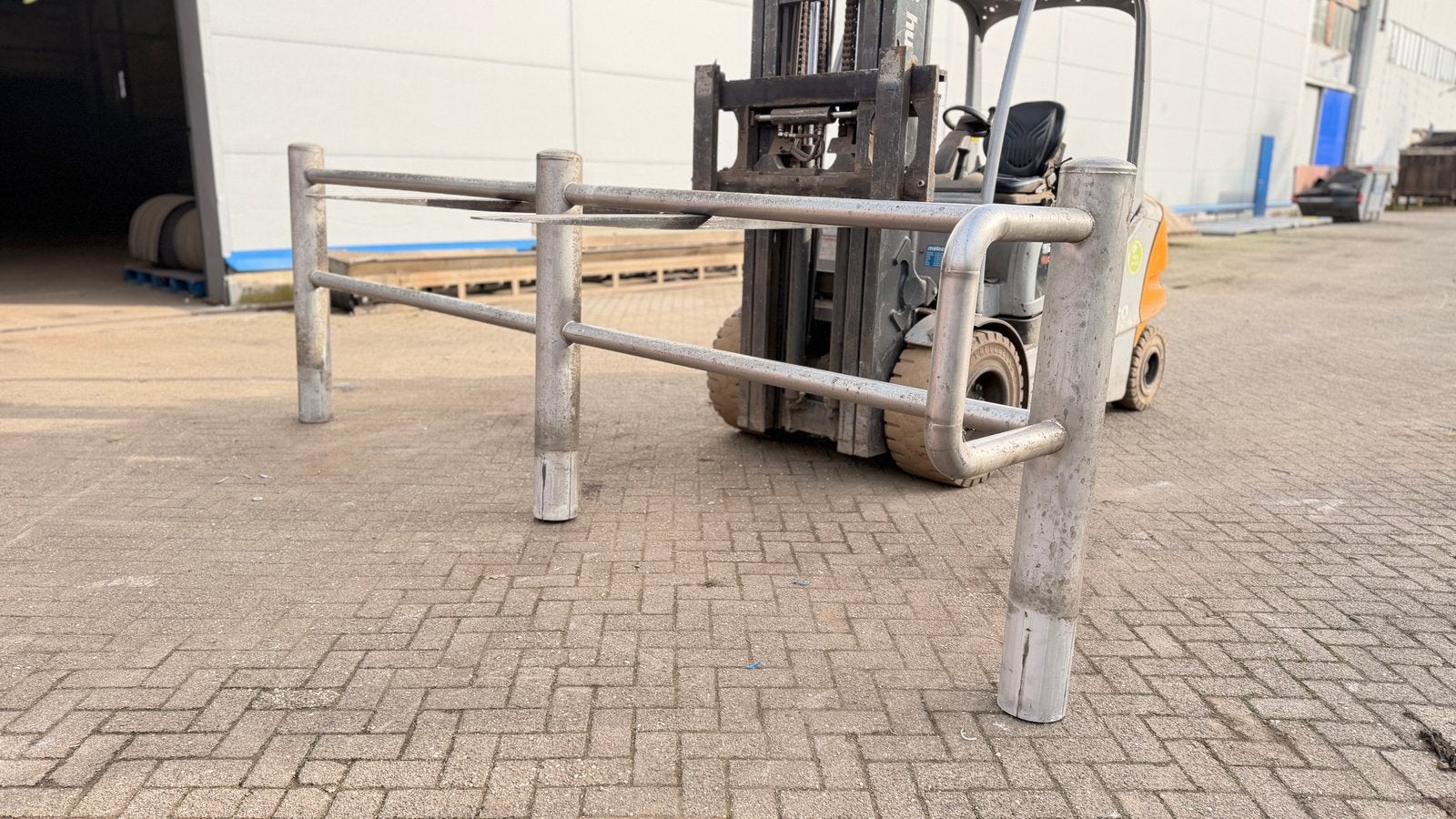 Robuuste rvs aanrijdbeveiliging, Ophalen, Gebruikt, Overige metalen