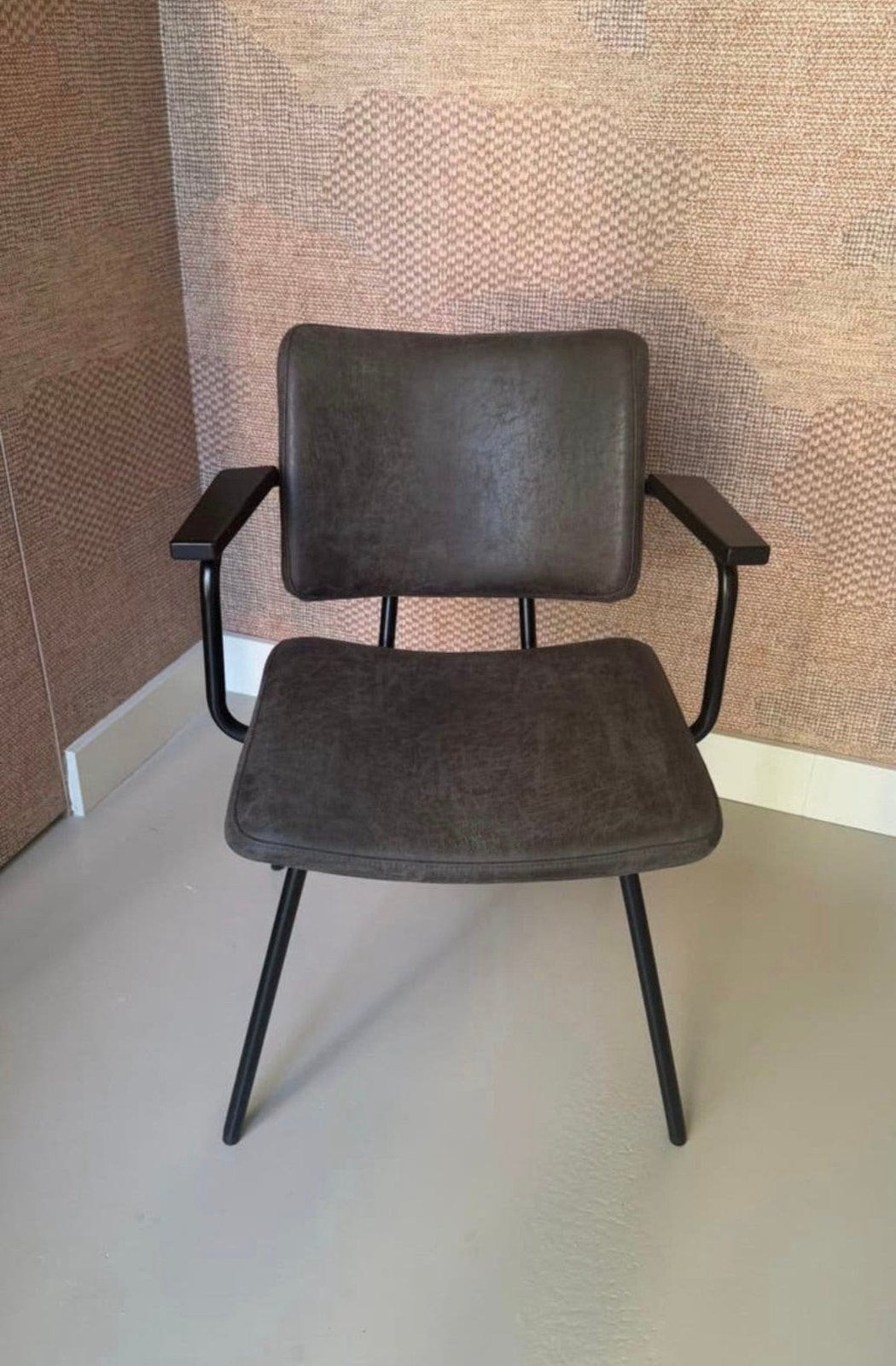 Bodilson stoel 5x, Ophalen, Zo goed als nieuw, Grijs, Vijf, Zes of meer stoelen
