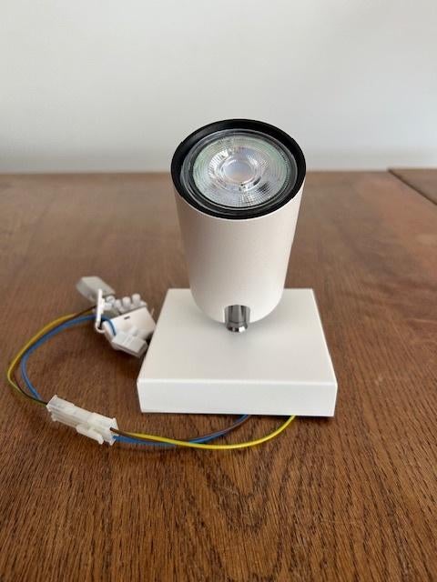 1 Philips led opbouwspot incl het clickfix systeem, Metaal of Aluminium, Ophalen of Verzenden, Zo goed als nieuw, Modern