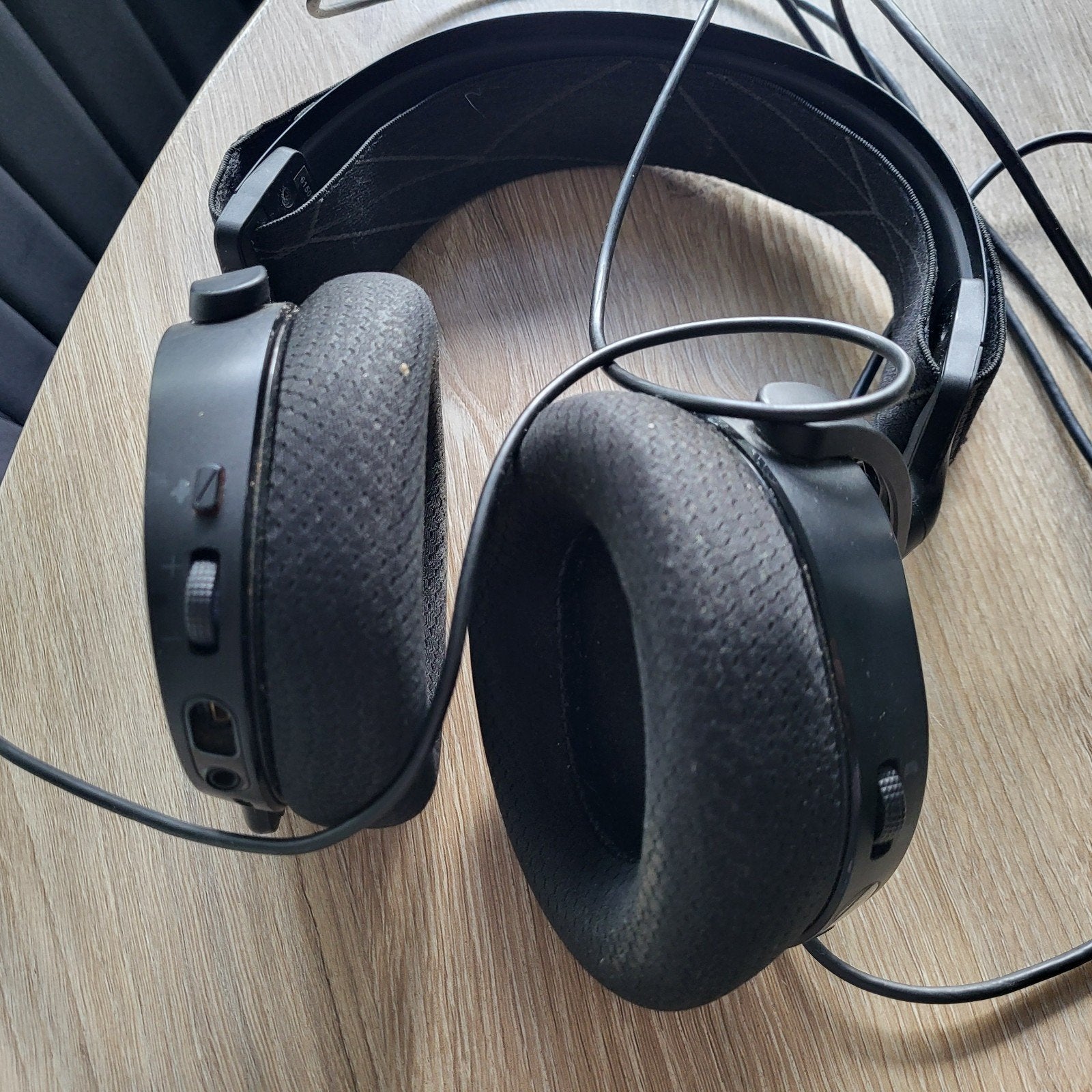 headst  steelseries 7 arctis, Ophalen of Verzenden, Gebruikt, Bedraad, Steelseries Arctis