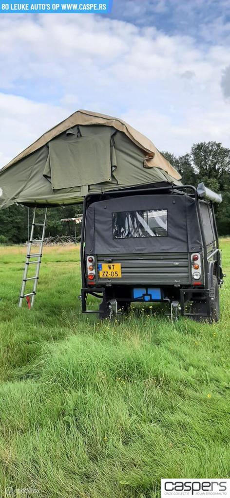 Land Rover Defender Camper Aanhangwagen- vakantie!, Gebruikt, Overige carrosserieën, Zilver of Grijs, Defender