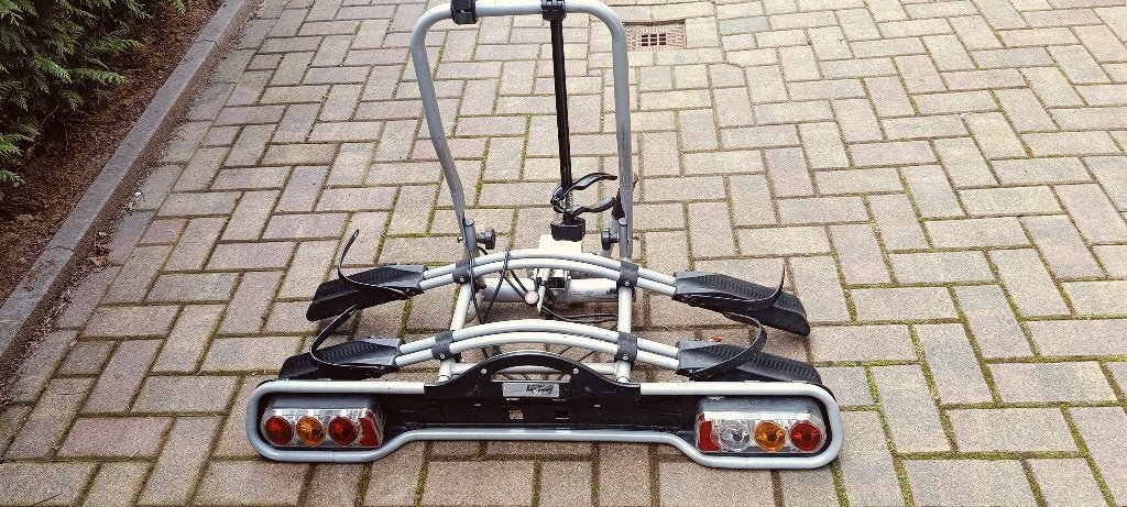 Fietsendrager, Ophalen, Gebruikt, 2 fietsen, Trekhaakdrager