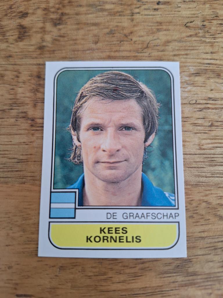 Panini Voetbal 82 Sticker Kees Kornelis De Graafschap, Verzamelen, Ophalen of Verzenden