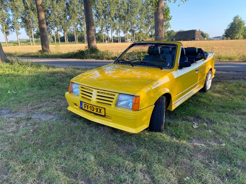 Opel Kadett 1980 Geel, Voorwielaandrijving, Zwart, 4 cilinders, Handgeschakeld