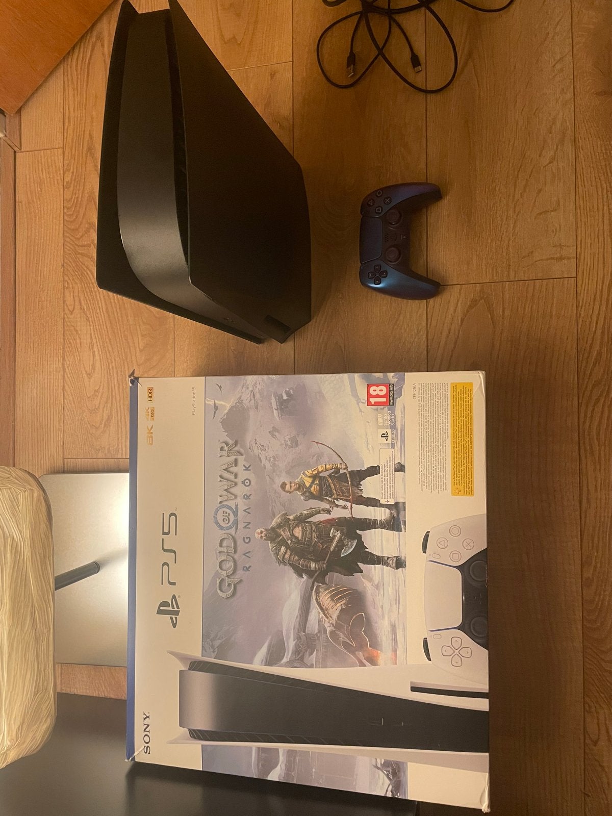 PlayStation 5 Disc Edition en games, Spelcomputers en Games, Ophalen, Zo goed als nieuw, Playstation 5