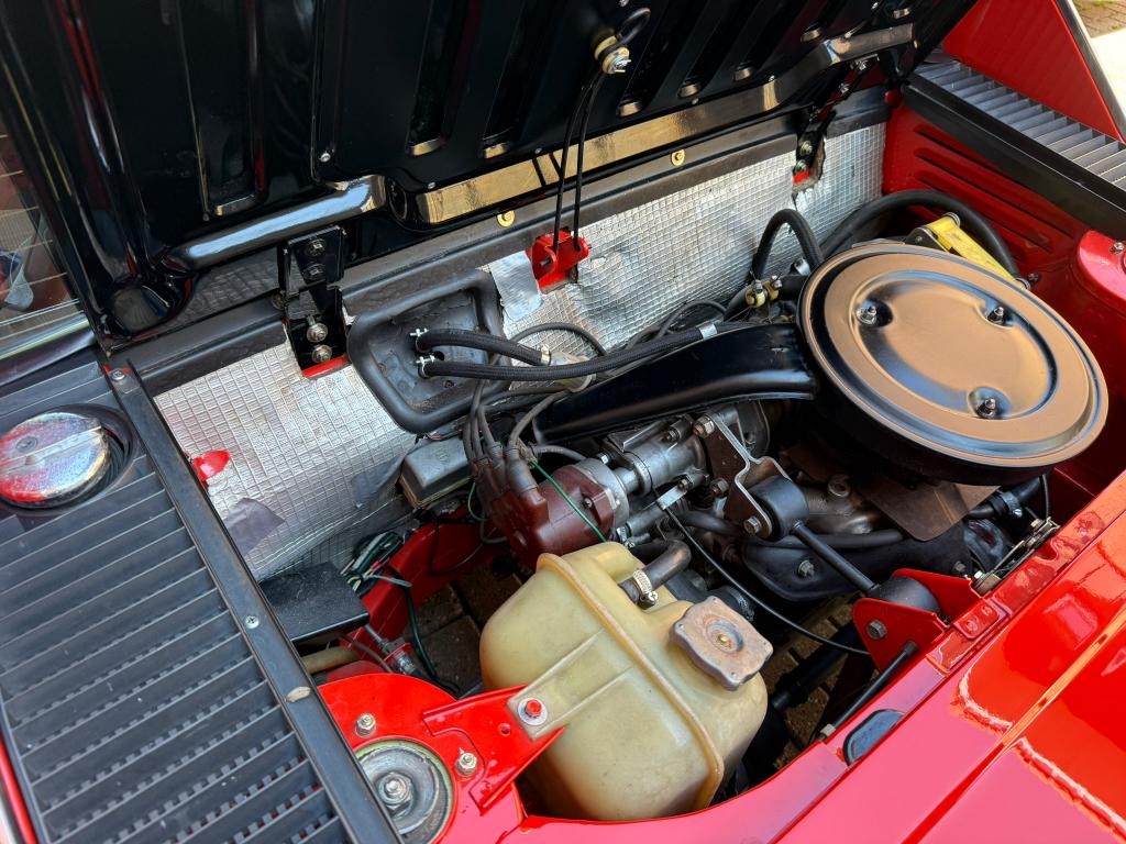 Fiat X1/9 1300 (1975) Rood in concoursstaat, foto 6
