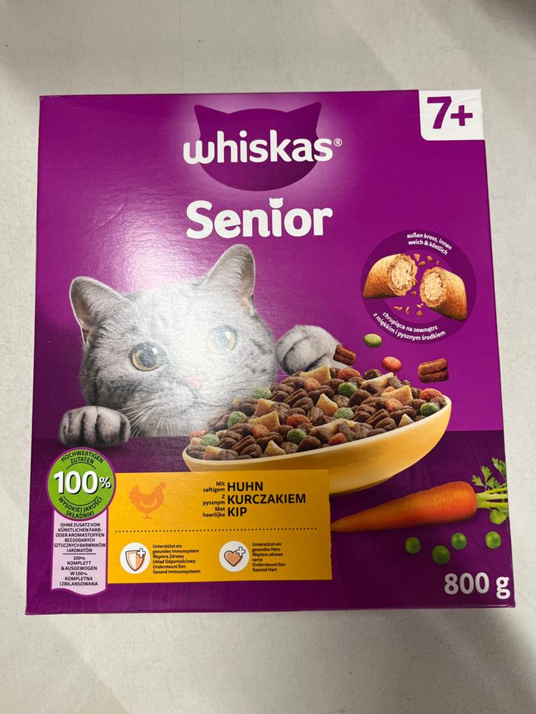 Whiskas senior 7+ 800g, Dieren en Toebehoren, Dierenvoeding, Ophalen of Verzenden, Hond