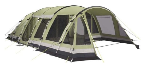Tent: Outwel Wolf Lake 7  (grote gezinstent), Ophalen, Gebruikt, Meer dan 6
