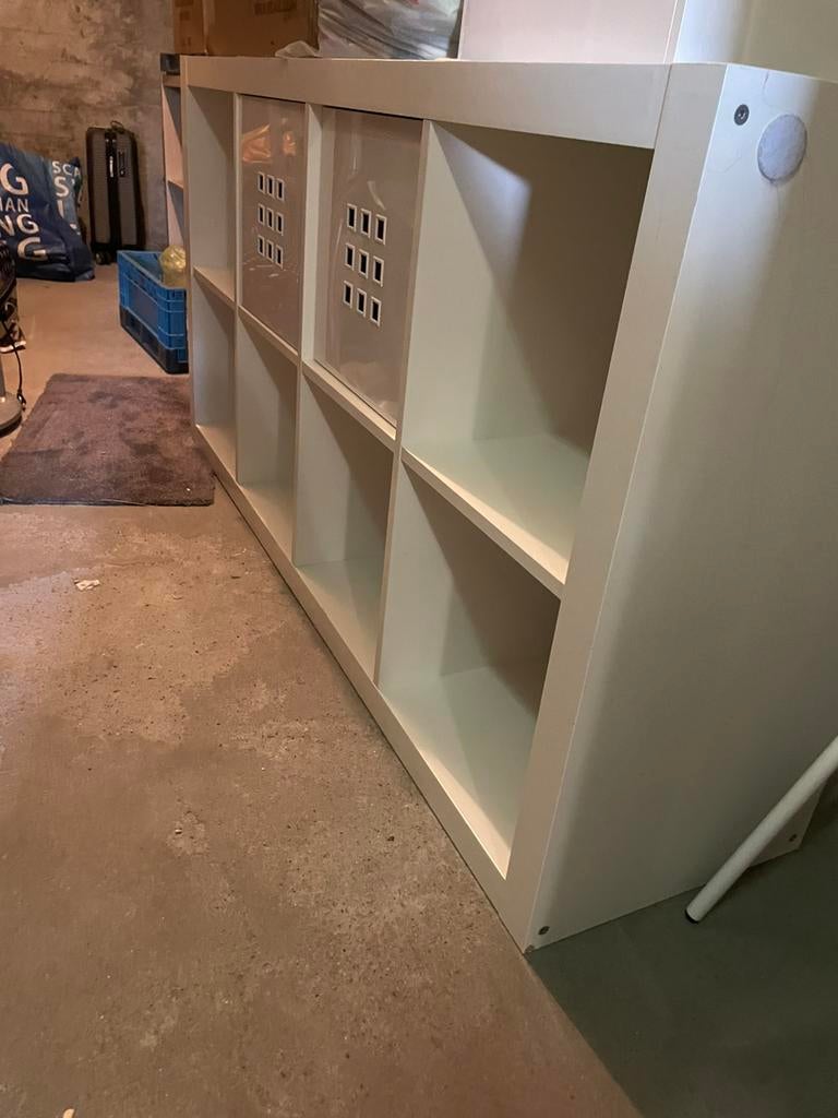 8-vaks ikea kast, Huis en Inrichting, Kasten | Wandmeubels, Ophalen, Overige materialen, Gebruikt, Minder dan 150 cm
