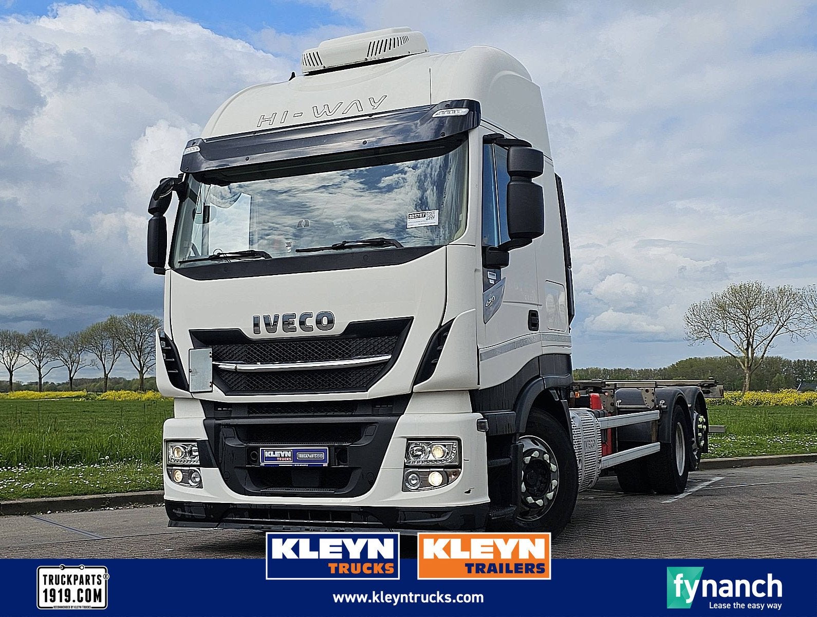 IVECO AS260S42 STRALIS 6x2 intarder alcoa's, Automaat, Euro 6, Iveco, Wit